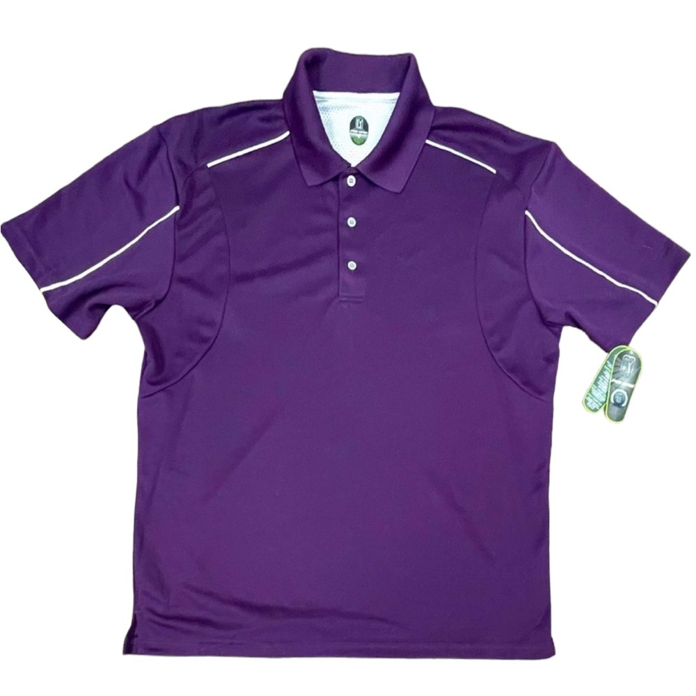 PGA Tour Pro Series Golf Polo Shirt  NEW